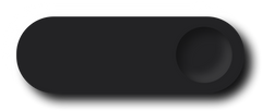 3D Neomorphic Dark Switch Debossed